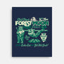 Forest Moon Feast-None-Stretched-Canvas-Wheels