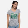 Forest Moon Feast-Womens-V-Neck-Tee-Wheels