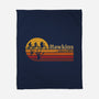 Vintage Hawkins-None-Fleece-Blanket-DrMonekers