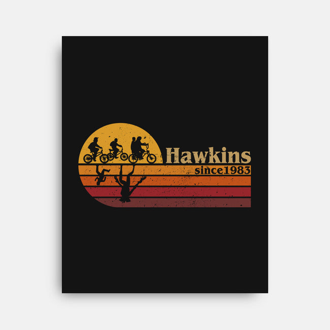 Vintage Hawkins-None-Stretched-Canvas-DrMonekers