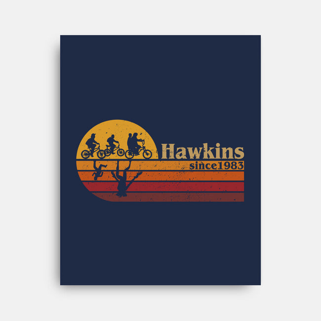 Vintage Hawkins-None-Stretched-Canvas-DrMonekers