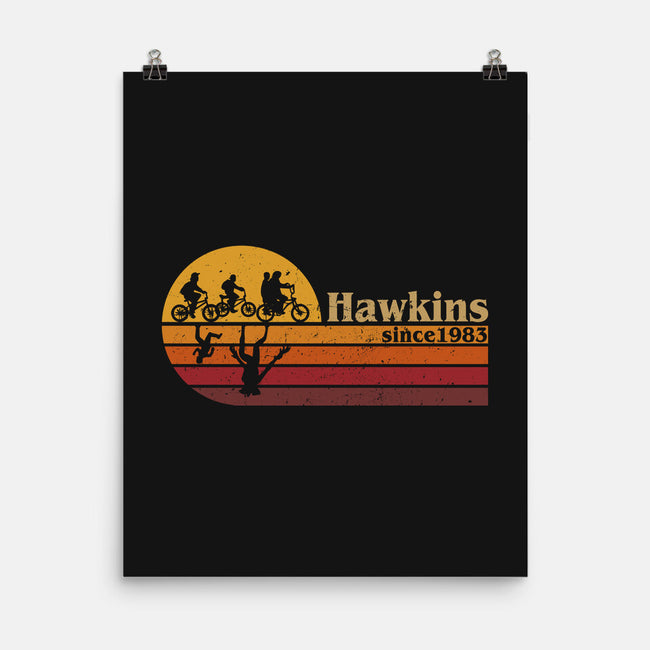 Vintage Hawkins-None-Matte-Poster-DrMonekers
