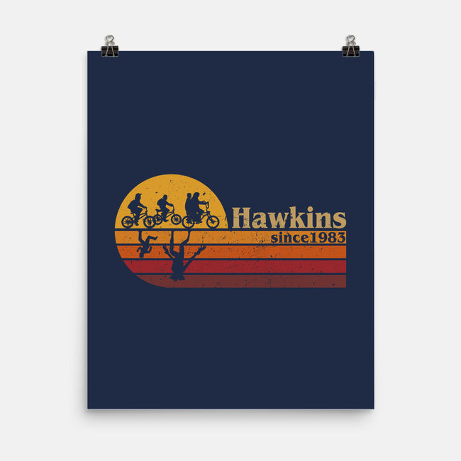 Vintage Hawkins-None-Matte-Poster-DrMonekers
