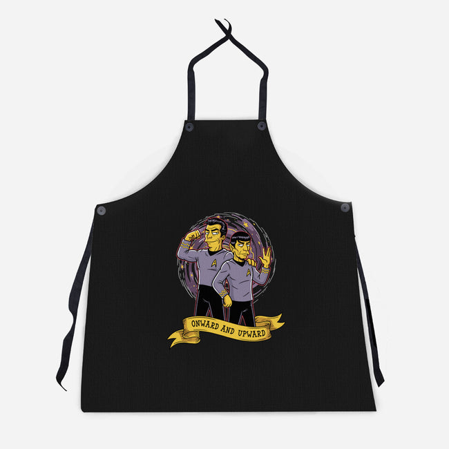 Onward And Upward-Unisex-Kitchen-Apron-P1yu5h
