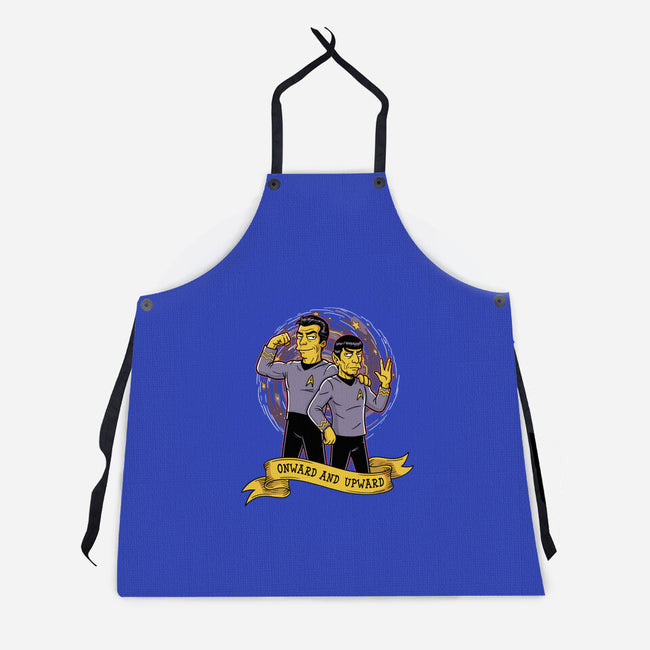 Onward And Upward-Unisex-Kitchen-Apron-P1yu5h