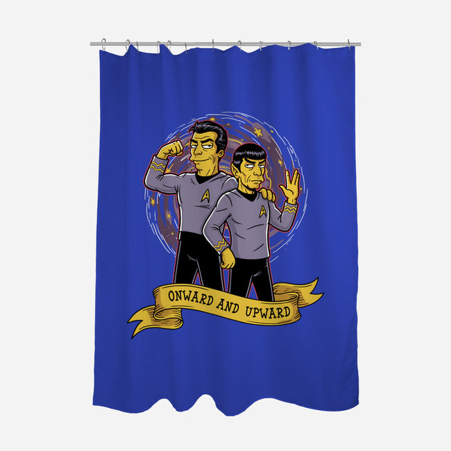Onward And Upward-None-Polyester-Shower Curtain-P1yu5h