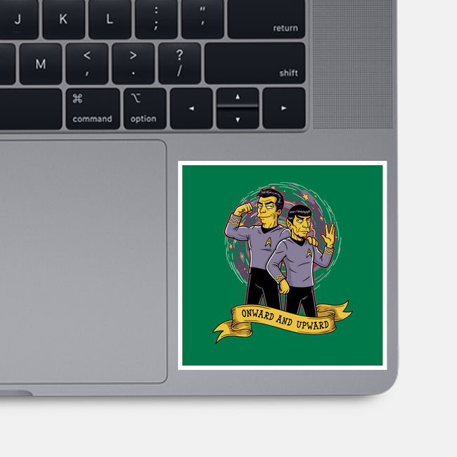 Onward And Upward-None-Glossy-Sticker-P1yu5h