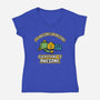 Feeling Awesome-Womens-V-Neck-Tee-kg07