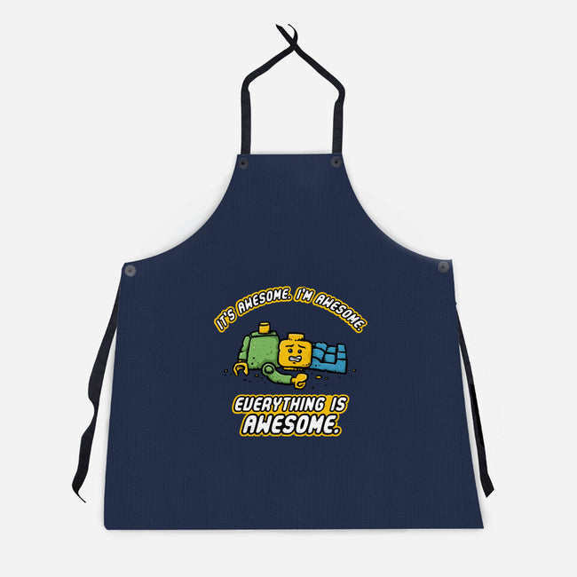 Feeling Awesome-Unisex-Kitchen-Apron-kg07
