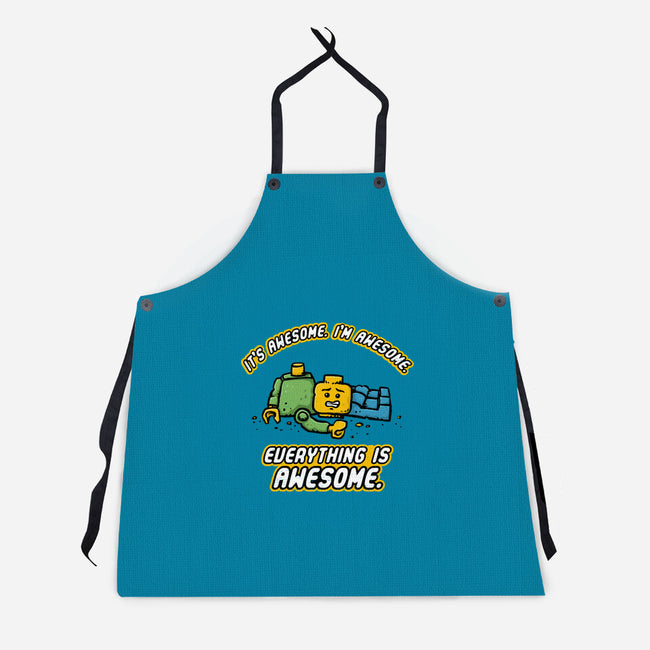 Feeling Awesome-Unisex-Kitchen-Apron-kg07