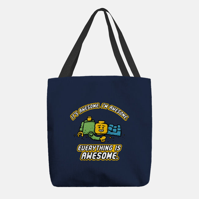 Feeling Awesome-None-Basic Tote-Bag-kg07