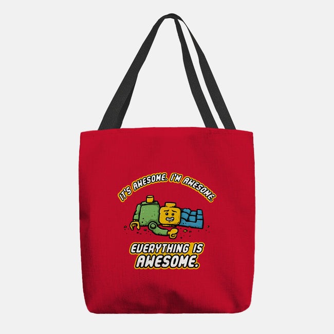 Feeling Awesome-None-Basic Tote-Bag-kg07