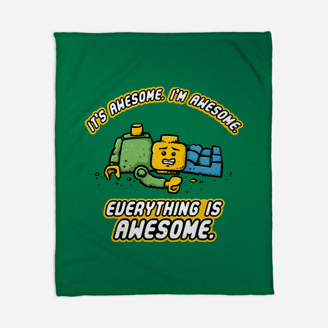 Feeling Awesome-None-Fleece-Blanket-kg07