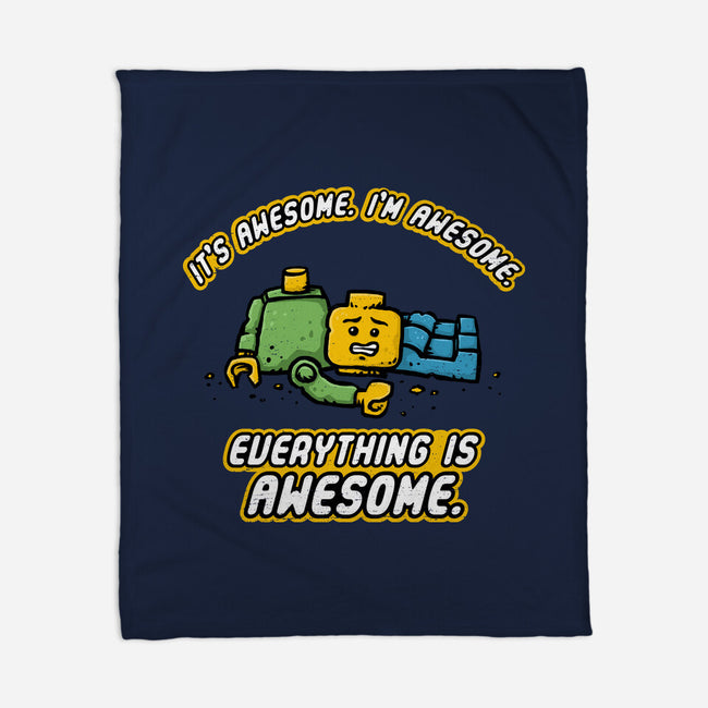 Feeling Awesome-None-Fleece-Blanket-kg07