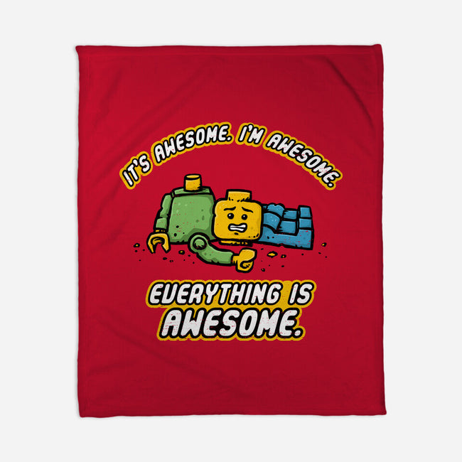 Feeling Awesome-None-Fleece-Blanket-kg07