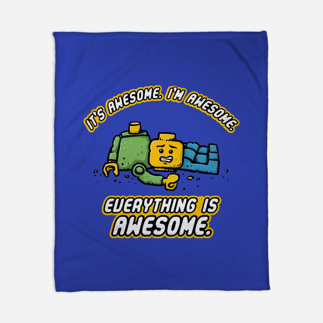 Feeling Awesome-None-Fleece-Blanket-kg07