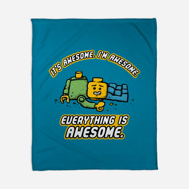 Feeling Awesome-None-Fleece-Blanket-kg07