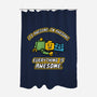 Feeling Awesome-None-Polyester-Shower Curtain-kg07