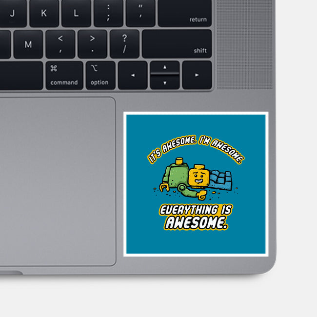 Feeling Awesome-None-Glossy-Sticker-kg07