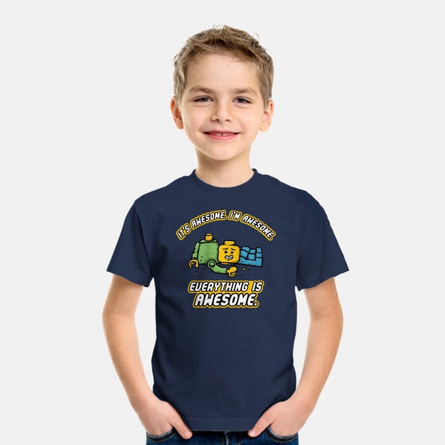 Feeling Awesome-Youth-Basic-Tee-kg07