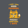 A Bad Case Of Mood Poisoning-None-Stretched-Canvas-kg07