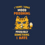 A Bad Case Of Mood Poisoning-Unisex-Pullover-Sweatshirt-kg07