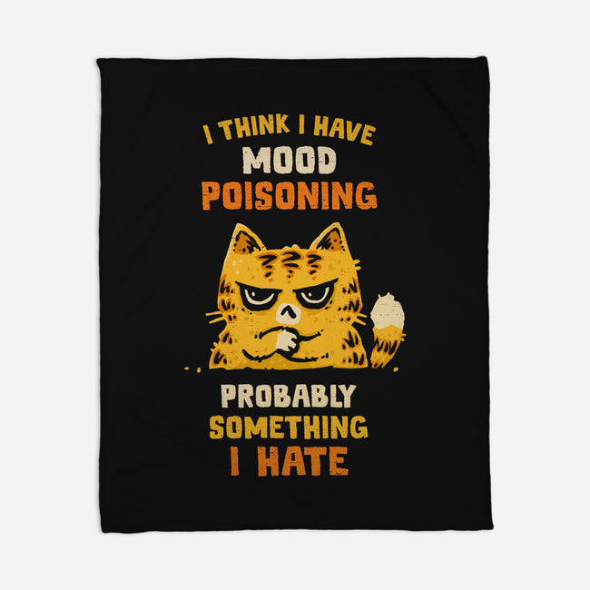 A Bad Case Of Mood Poisoning-None-Fleece-Blanket-kg07