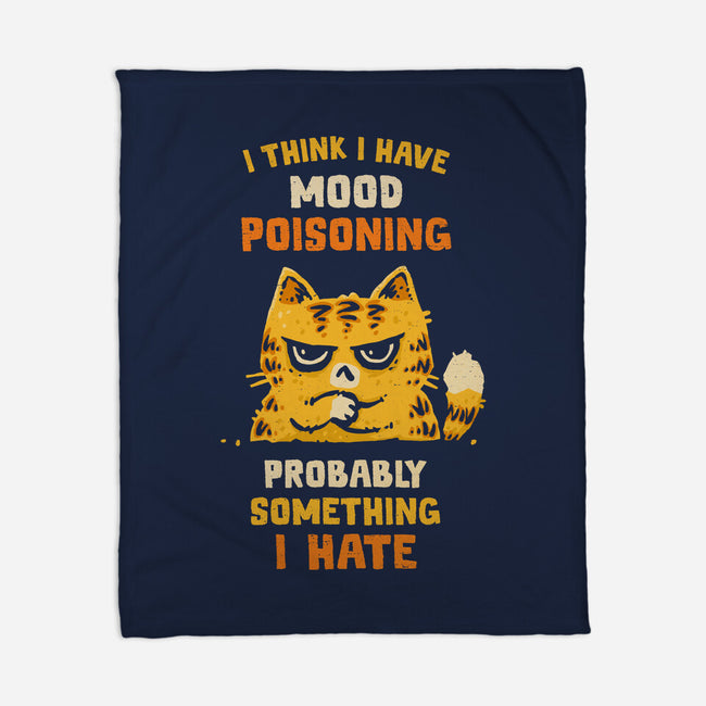 A Bad Case Of Mood Poisoning-None-Fleece-Blanket-kg07