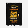 A Bad Case Of Mood Poisoning-None-Polyester-Shower Curtain-kg07