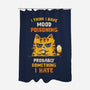 A Bad Case Of Mood Poisoning-None-Polyester-Shower Curtain-kg07