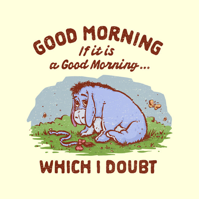 A Doubtful Good Morning-None-Adjustable Tote-Bag-kg07