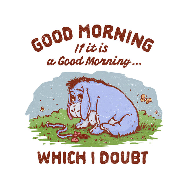 A Doubtful Good Morning-None-Adjustable Tote-Bag-kg07