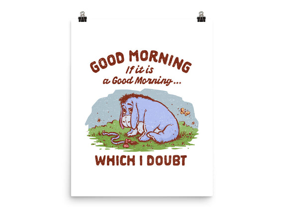 A Doubtful Good Morning