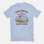 A Doubtful Good Morning-Womens-Fitted-Tee-kg07