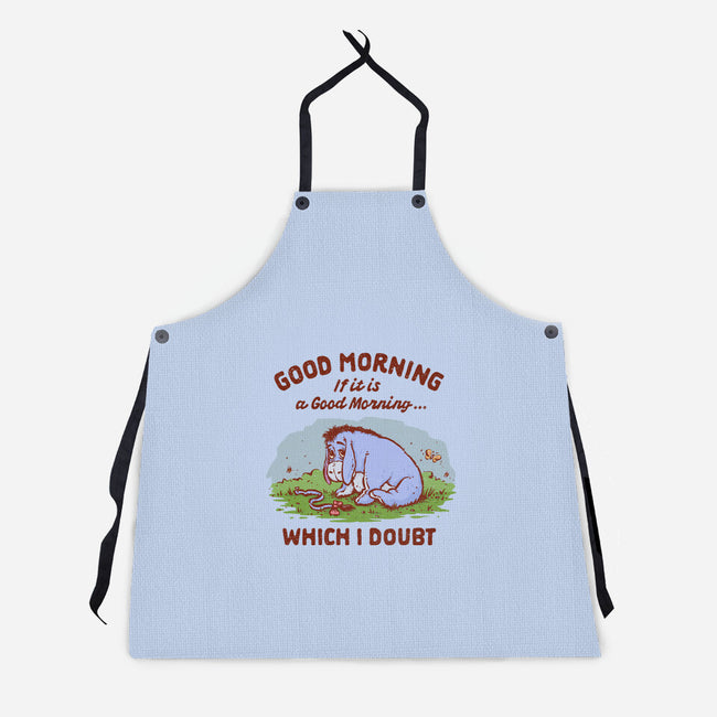A Doubtful Good Morning-Unisex-Kitchen-Apron-kg07