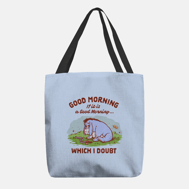 A Doubtful Good Morning-None-Basic Tote-Bag-kg07