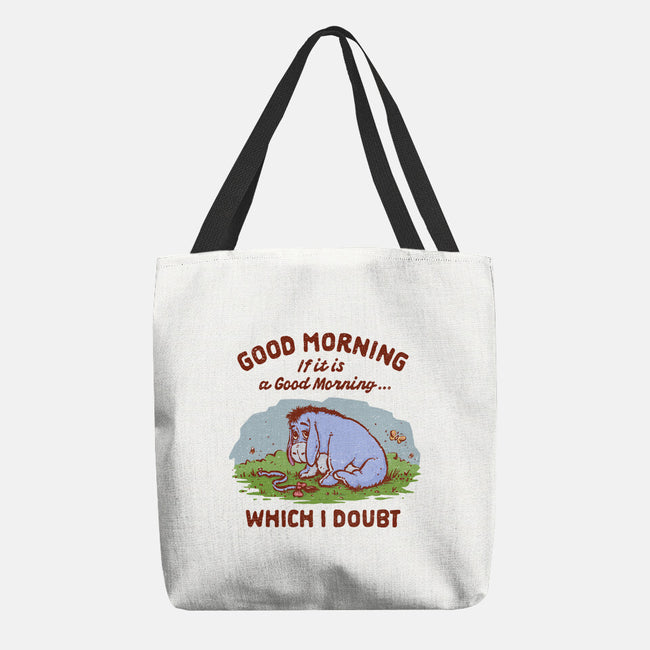 A Doubtful Good Morning-None-Basic Tote-Bag-kg07