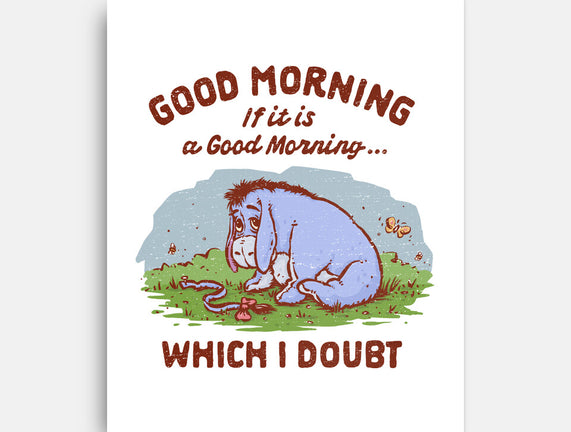 A Doubtful Good Morning