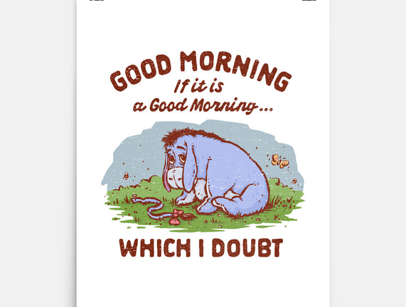 A Doubtful Good Morning