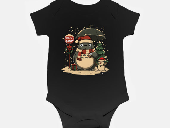Totoro Winter Bus Stop