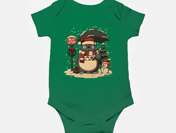 Totoro Winter Bus Stop