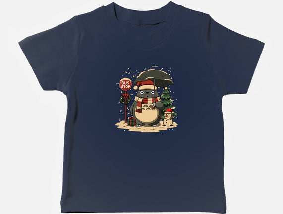 Totoro Winter Bus Stop
