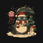 Totoro Winter Bus Stop-Unisex-Basic-Tank-JamesQJO