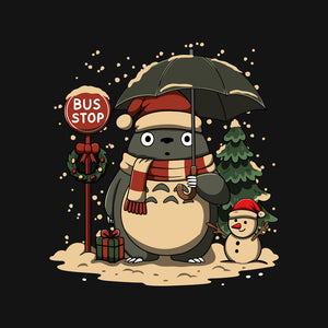 Totoro Winter Bus Stop