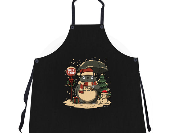 Totoro Winter Bus Stop