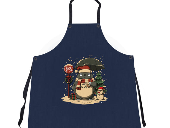 Totoro Winter Bus Stop