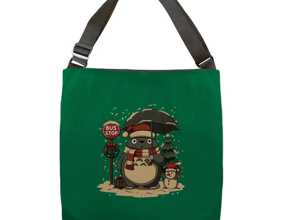 Totoro Winter Bus Stop