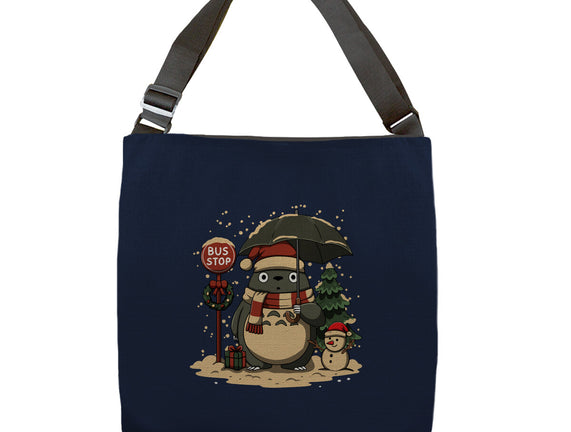 Totoro Winter Bus Stop