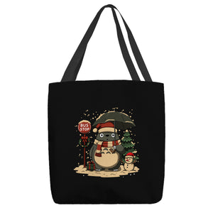 Totoro Winter Bus Stop