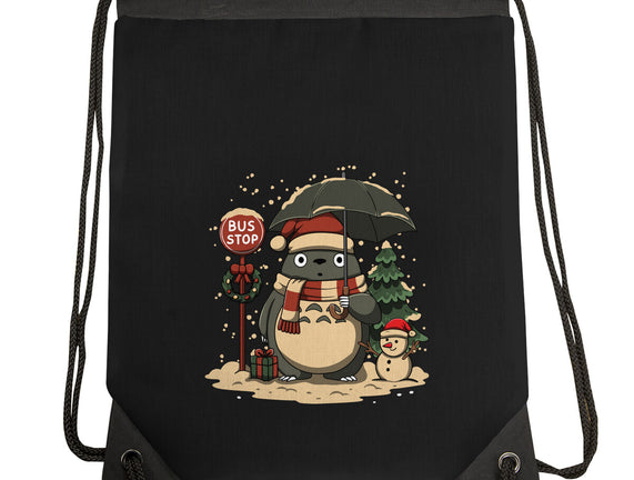 Totoro Winter Bus Stop